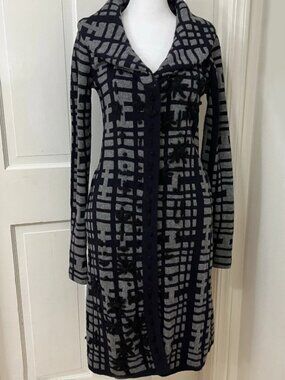Anthropologie Charlie and Robin Sweater Coat cardigan Small S